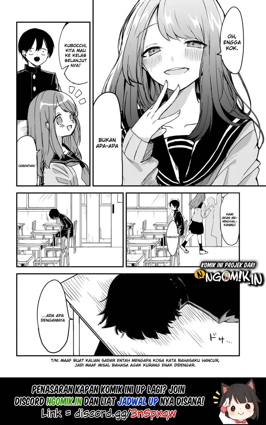 Kubo-san wa Boku (Mobu) wo Yurusanai chapter 1